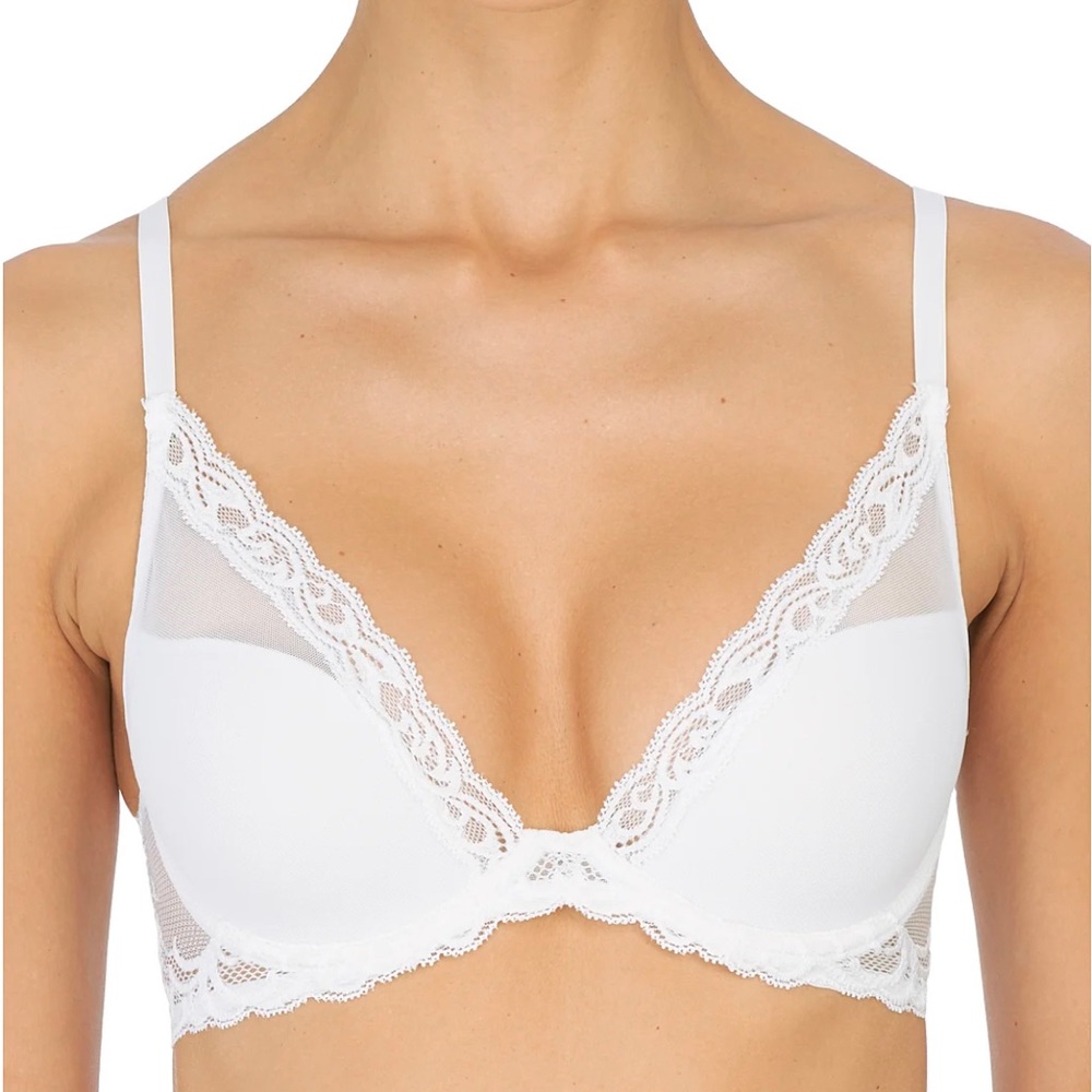 Natori Feathers 32D white bra